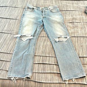 AGOLDE Distressed Jeans